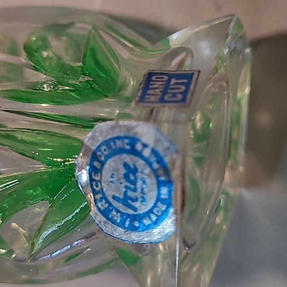 Women's Vintage  I. W. Rice Hand Cut Perfume Bottle - Picture 2 of 13